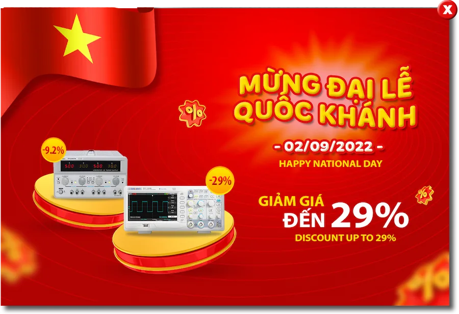 Viet Nam National Day 2022 Discount Up to 29%