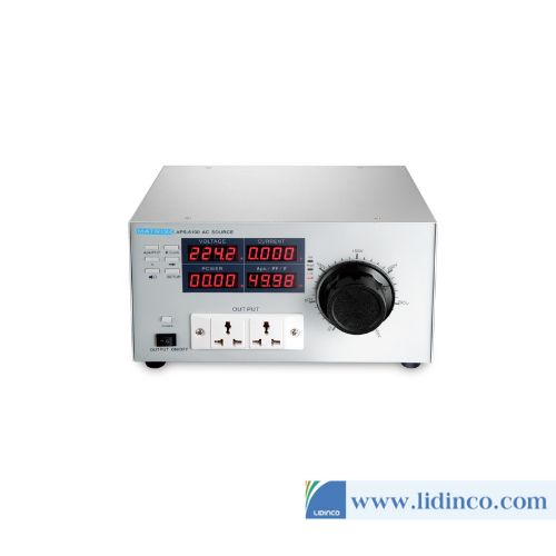 Đồng hồ đo nguồn AC có thể điều chỉnh Matrix APS-6100B
